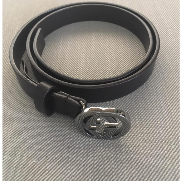 Authentic Gucci Interlocking Buckle Belt - Picture 8 of 13